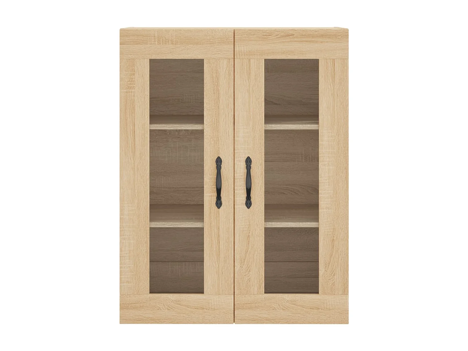 Pensili a 2 pezzi, rovere Sonoma, legno ingegnerizzato