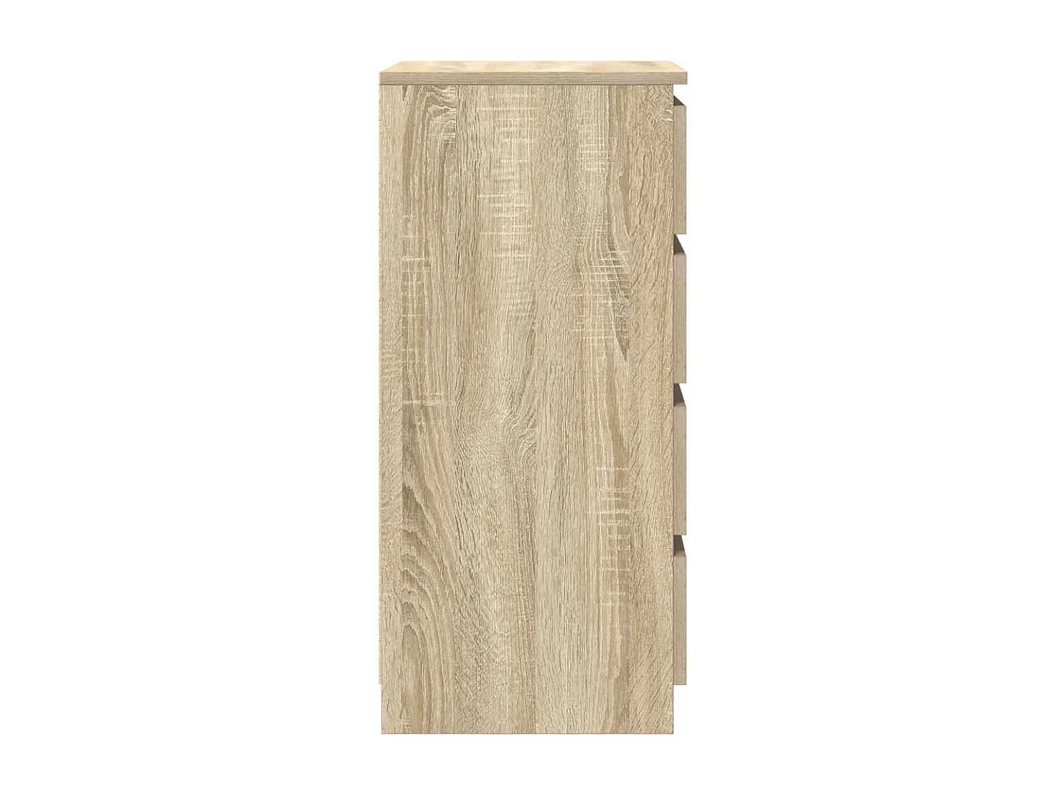 Aparador de roble Sonoma 37,5x35x76 cm madera de ingeniería