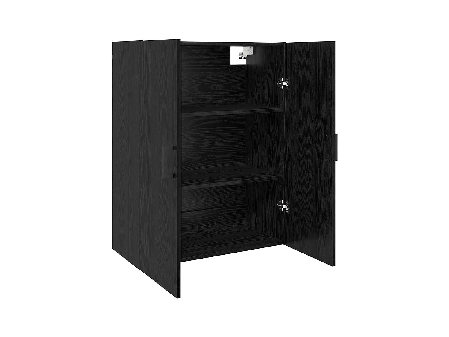 Pensile nero 69,5 x 34 x 90 cm Legno ingegnerizzato