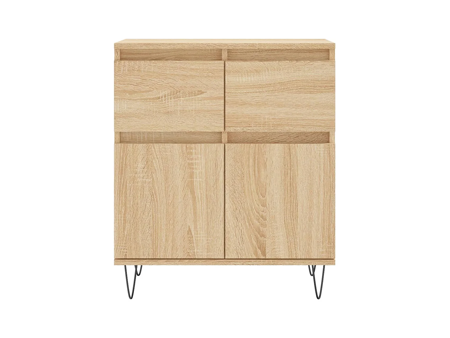 Credenza in rovere Sonoma 60x35x70 cm in legno ingegnerizzato