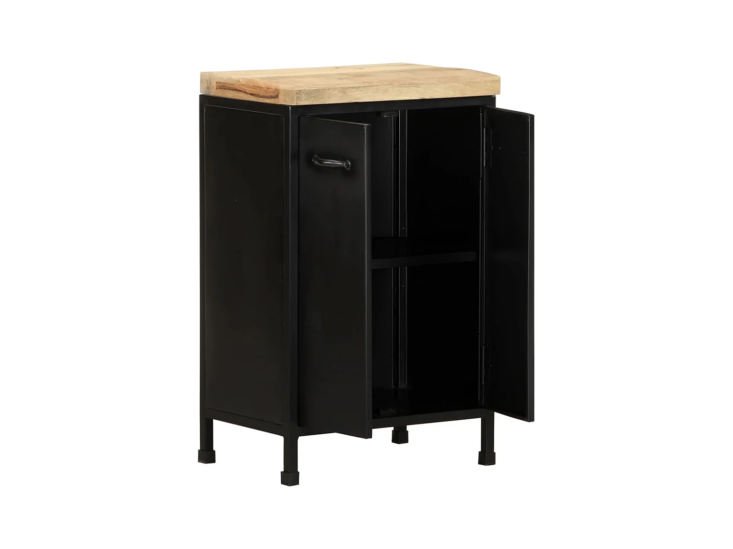 Buffet 47x35x76 cm Bois de manguier brut
