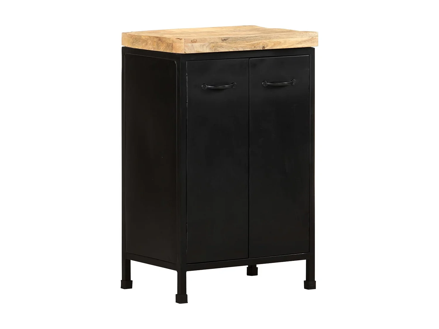 Buffet 47x35x76 cm Bois de manguier brut