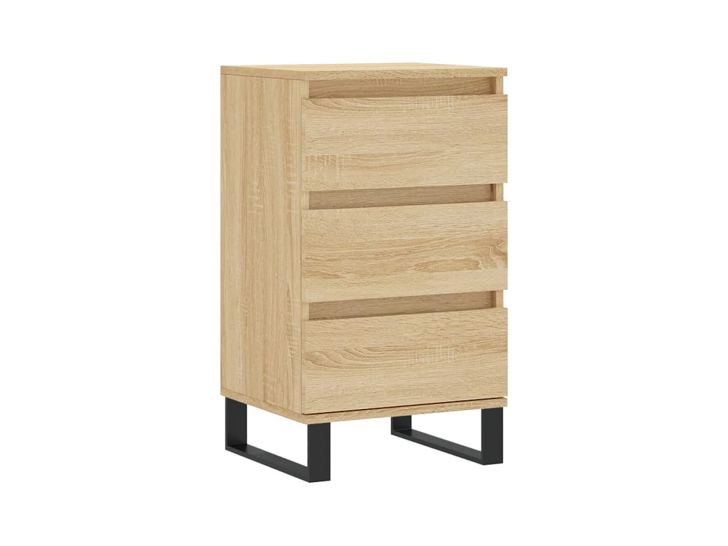 Buffet chêne sonoma 40x35x70 cm bois d'ingénierie
