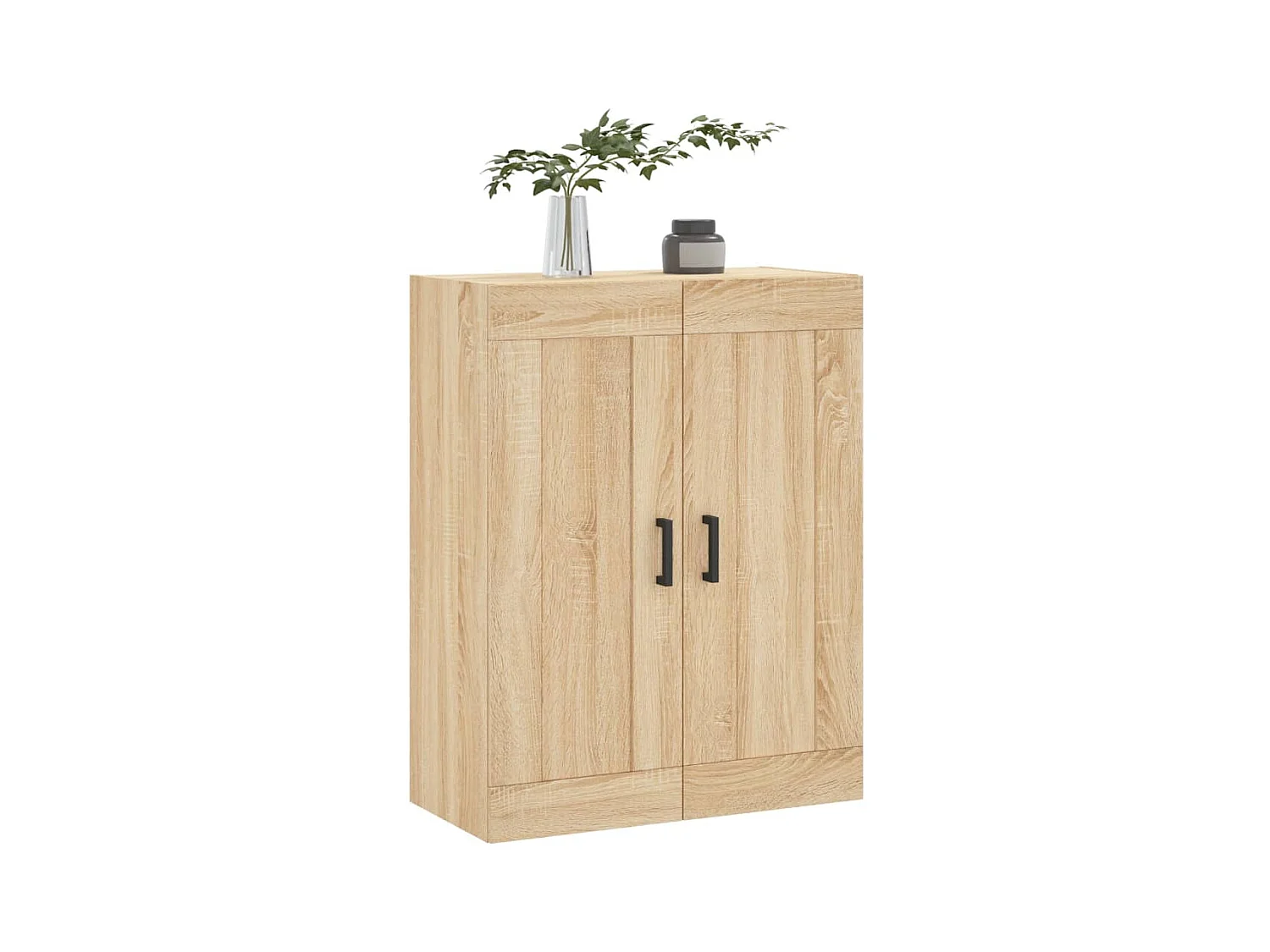 Armoire murale chêne sonoma 69,5x34x90 cm bois d'ingénierie