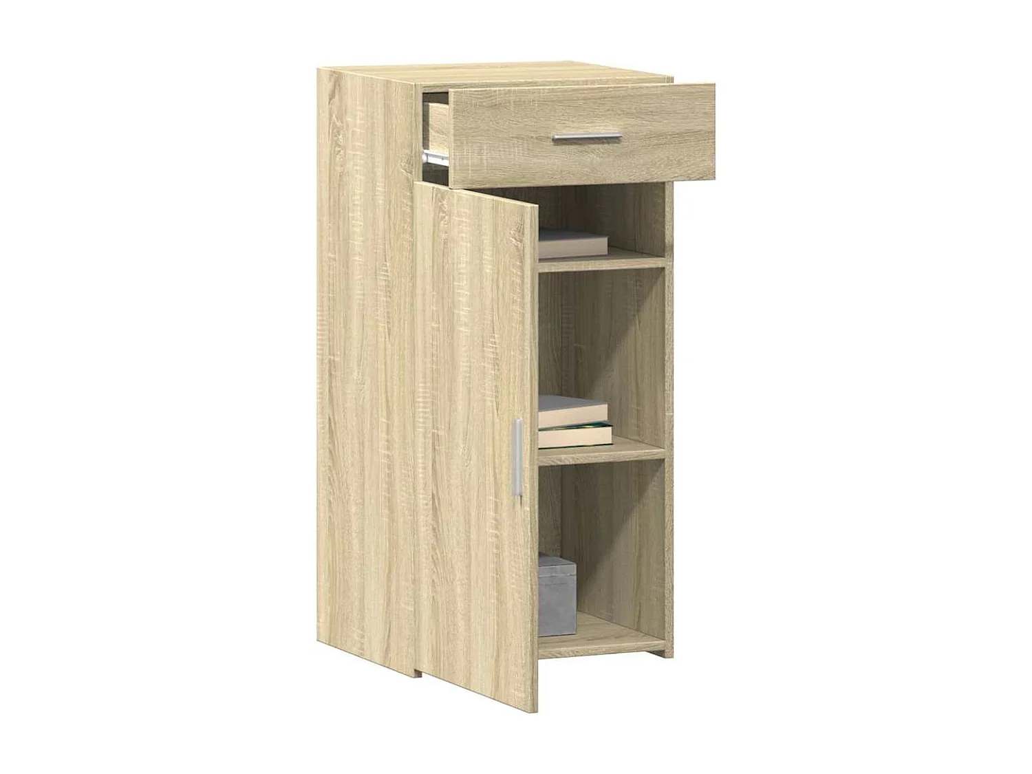 Sonoma eiken dressoir 45x42,5x93 cm bewerkt hout