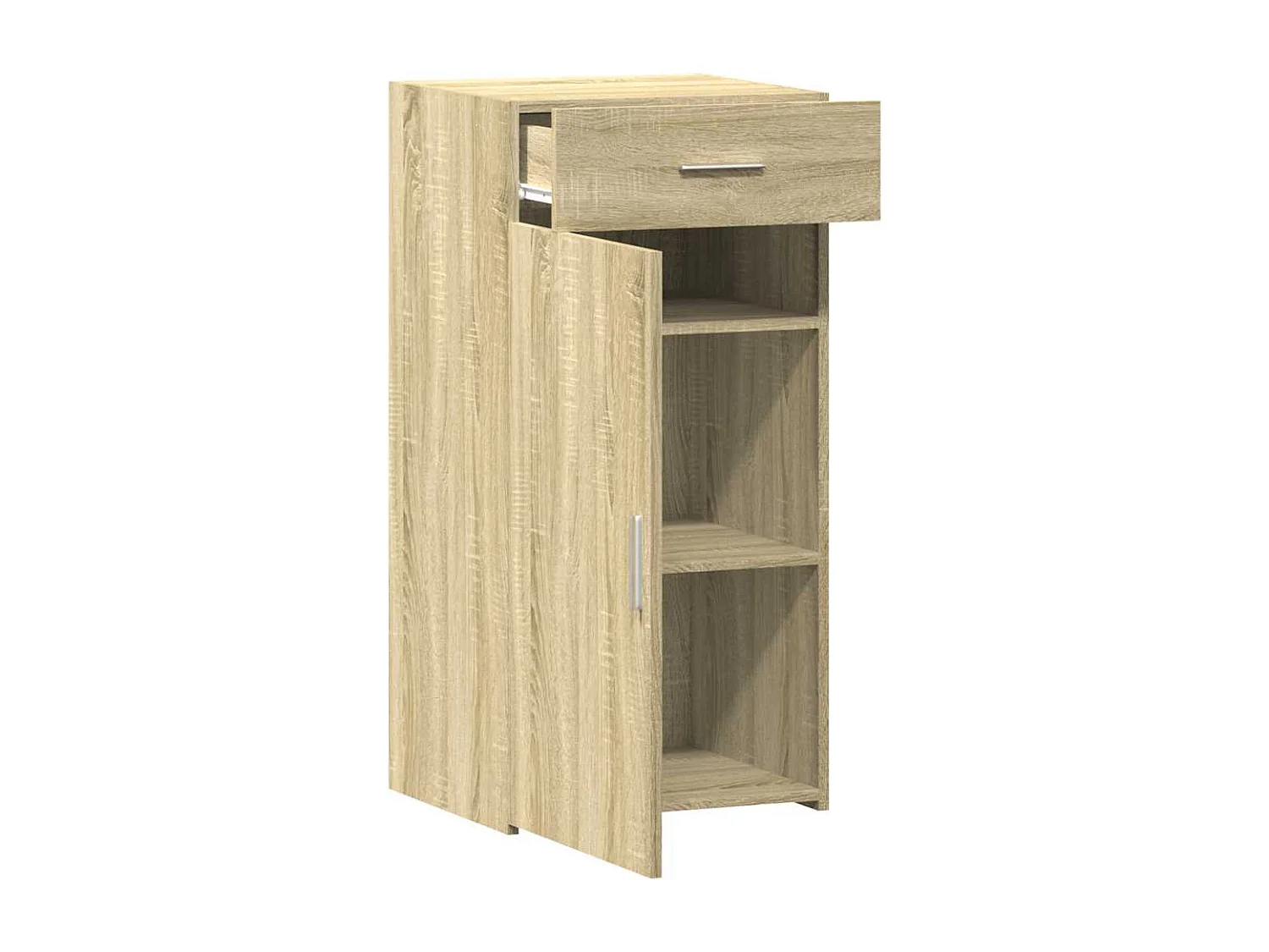 Sonoma eiken dressoir 45x42,5x93 cm bewerkt hout