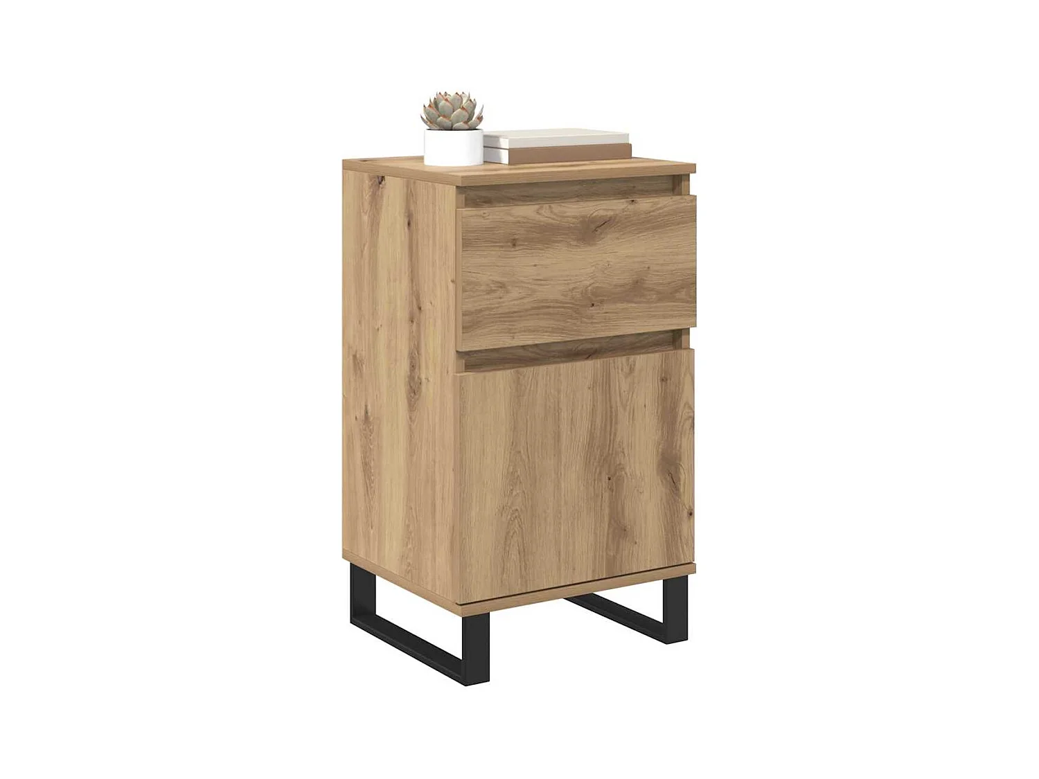 Buffet chêne artisanal 35 x 40 x 70 cm Bois d'ingénierie