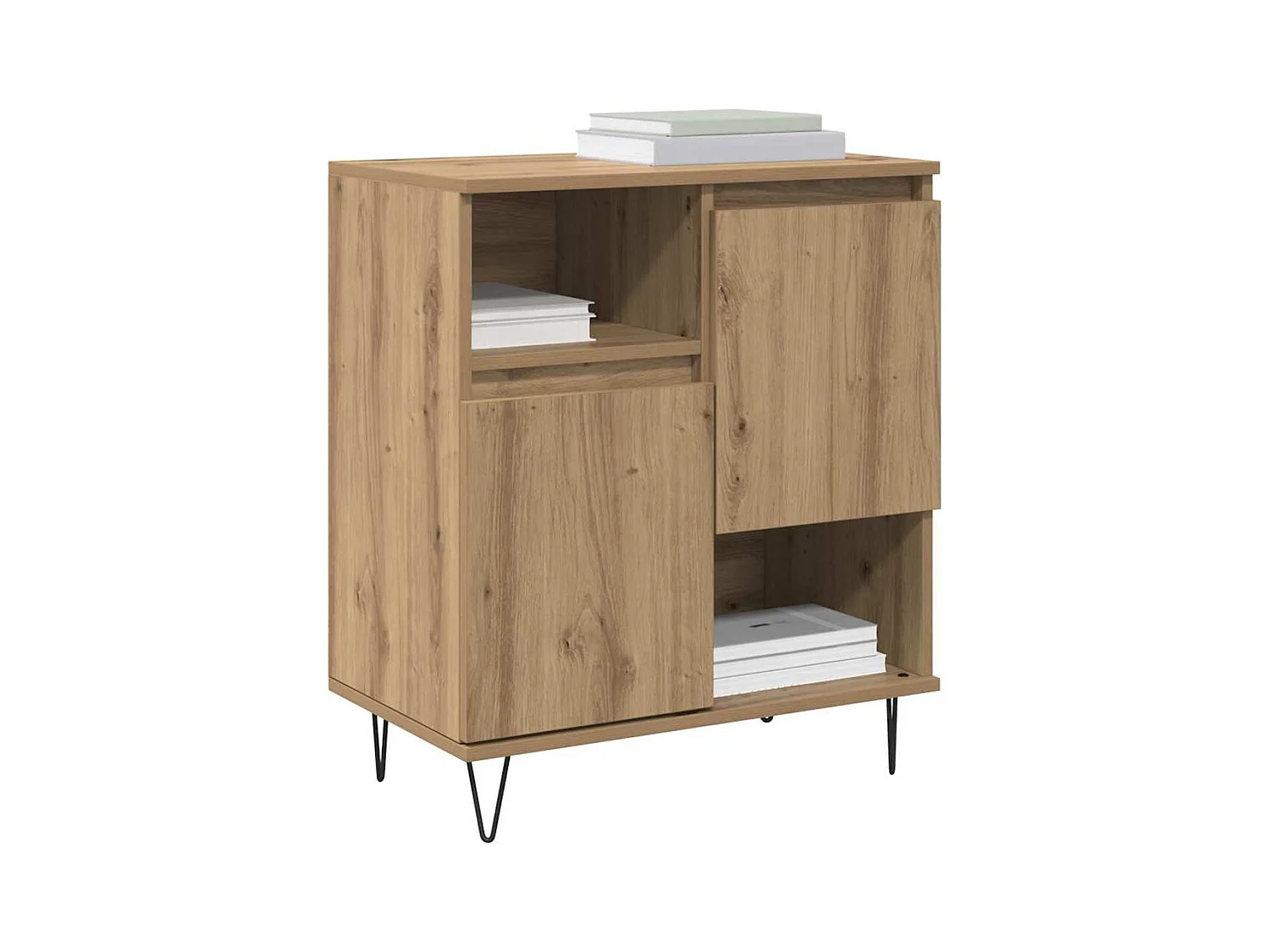 Buffet chêne artisanal 60 x 35 x 70 cm Bois d'ingénierie