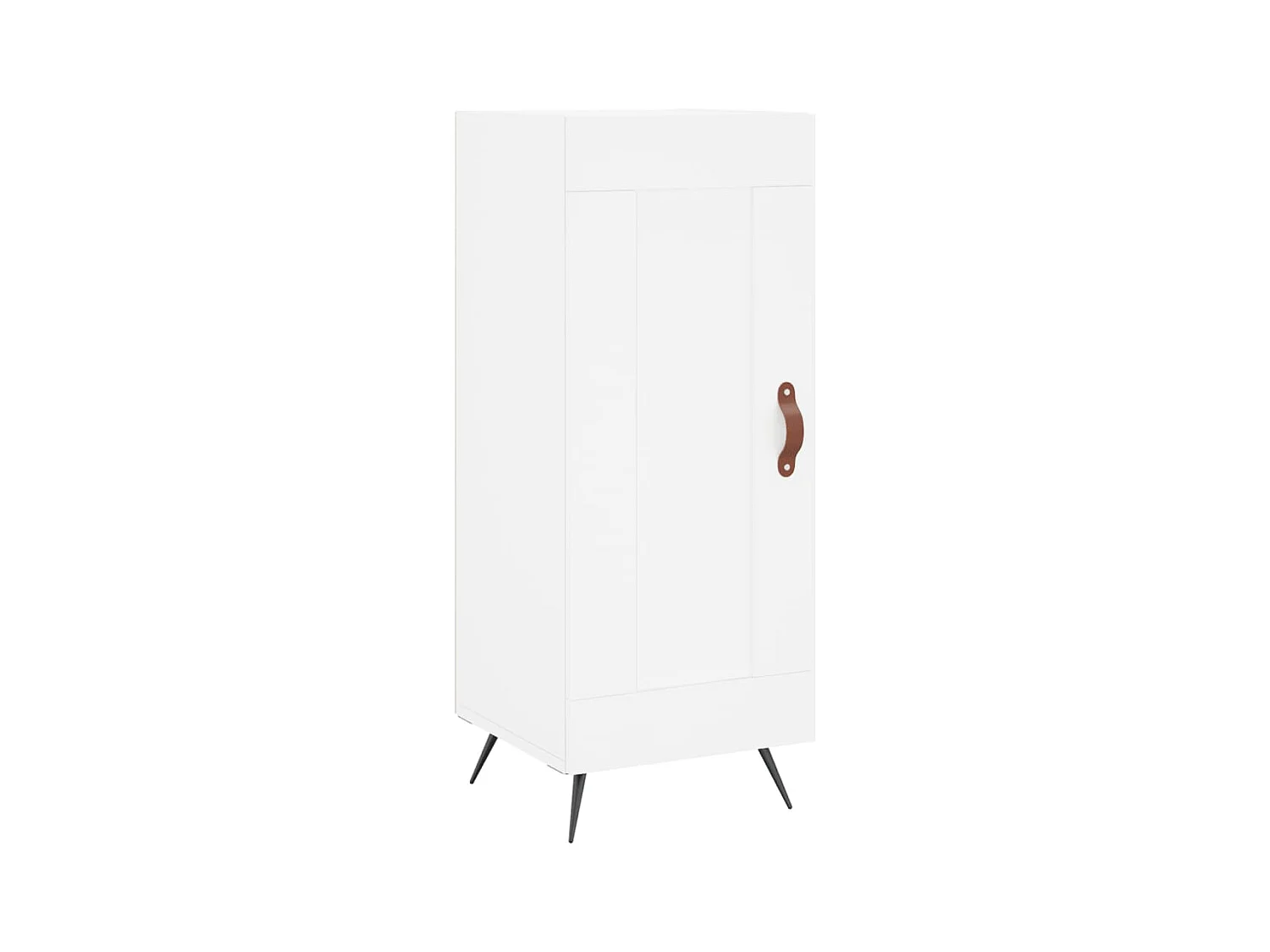 Buffet blanc 34,5x34x90 cm bois d'ingénierie