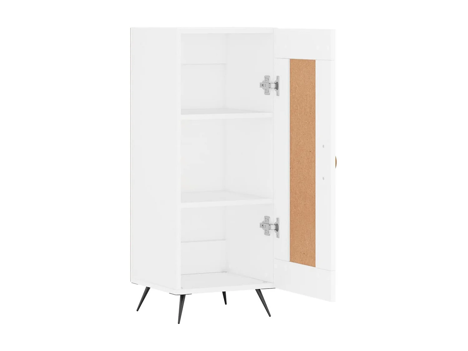 Buffet blanc 34,5x34x90 cm bois d'ingénierie