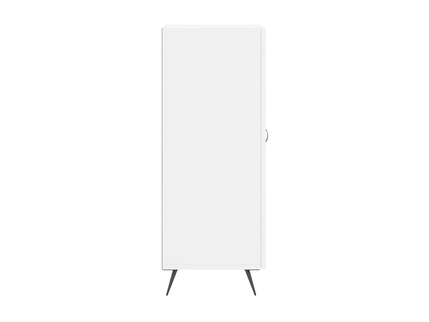 Buffet blanc 34,5x34x90 cm bois d'ingénierie