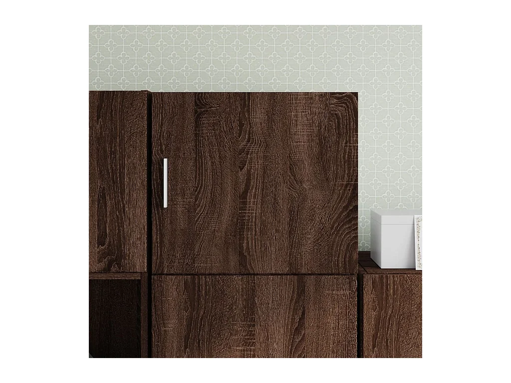 Armoire murale chêne marron 45x42,5x40 cm bois d'ingénierie