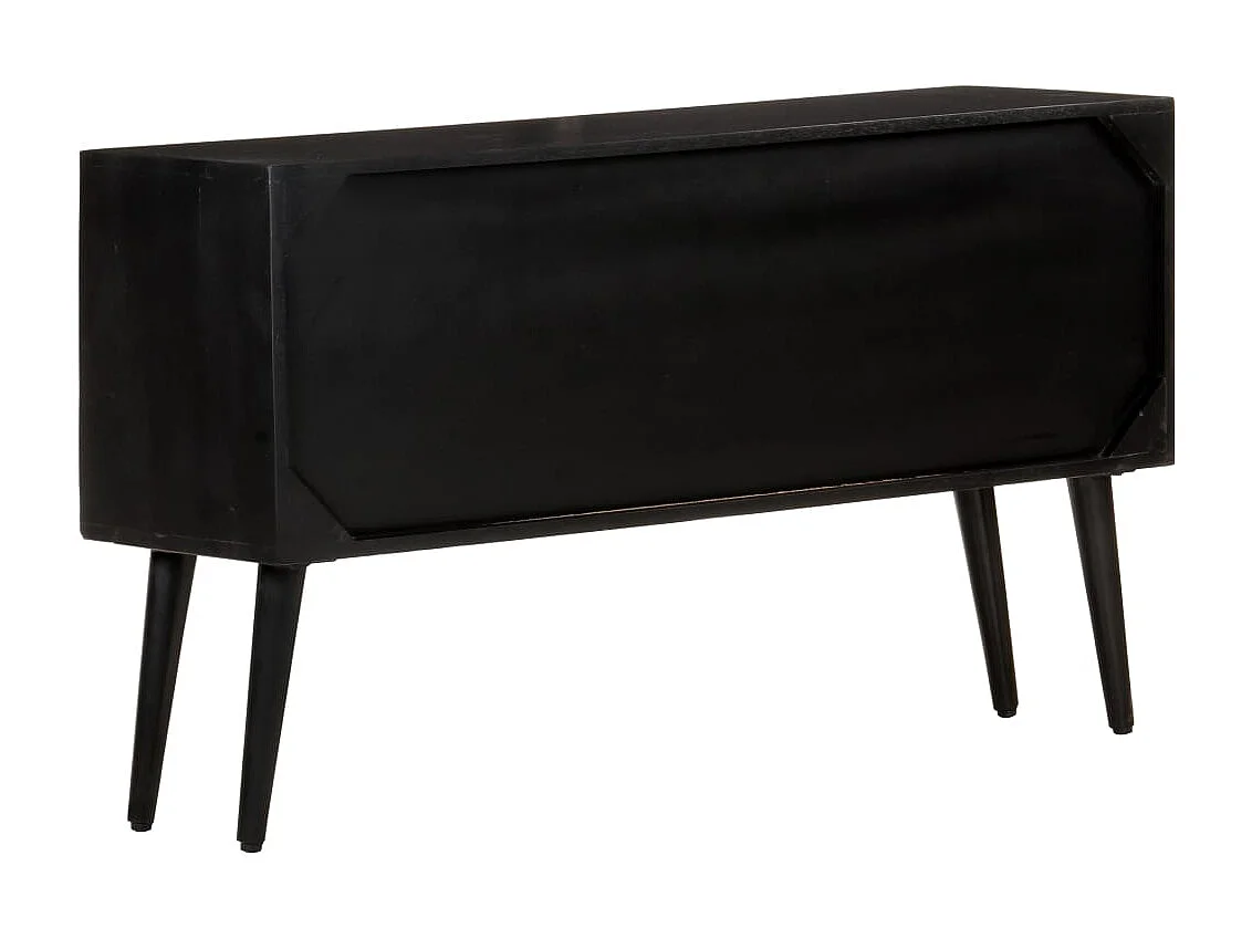 Buffet 110x33x64 cm Bois de manguier massif