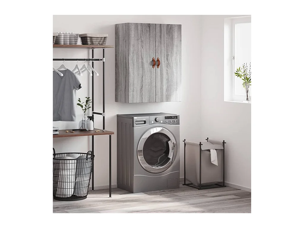 Sonoma Hängeschrank grau 69,5x34x90 cm