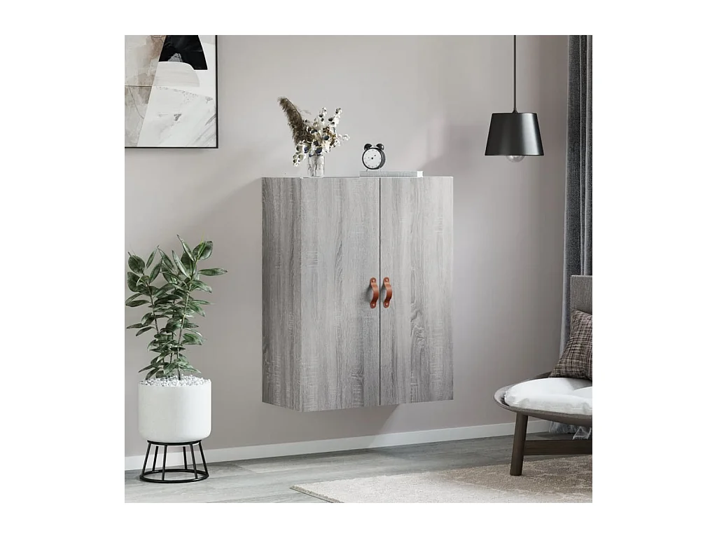 Sonoma Hängeschrank grau 69,5x34x90 cm