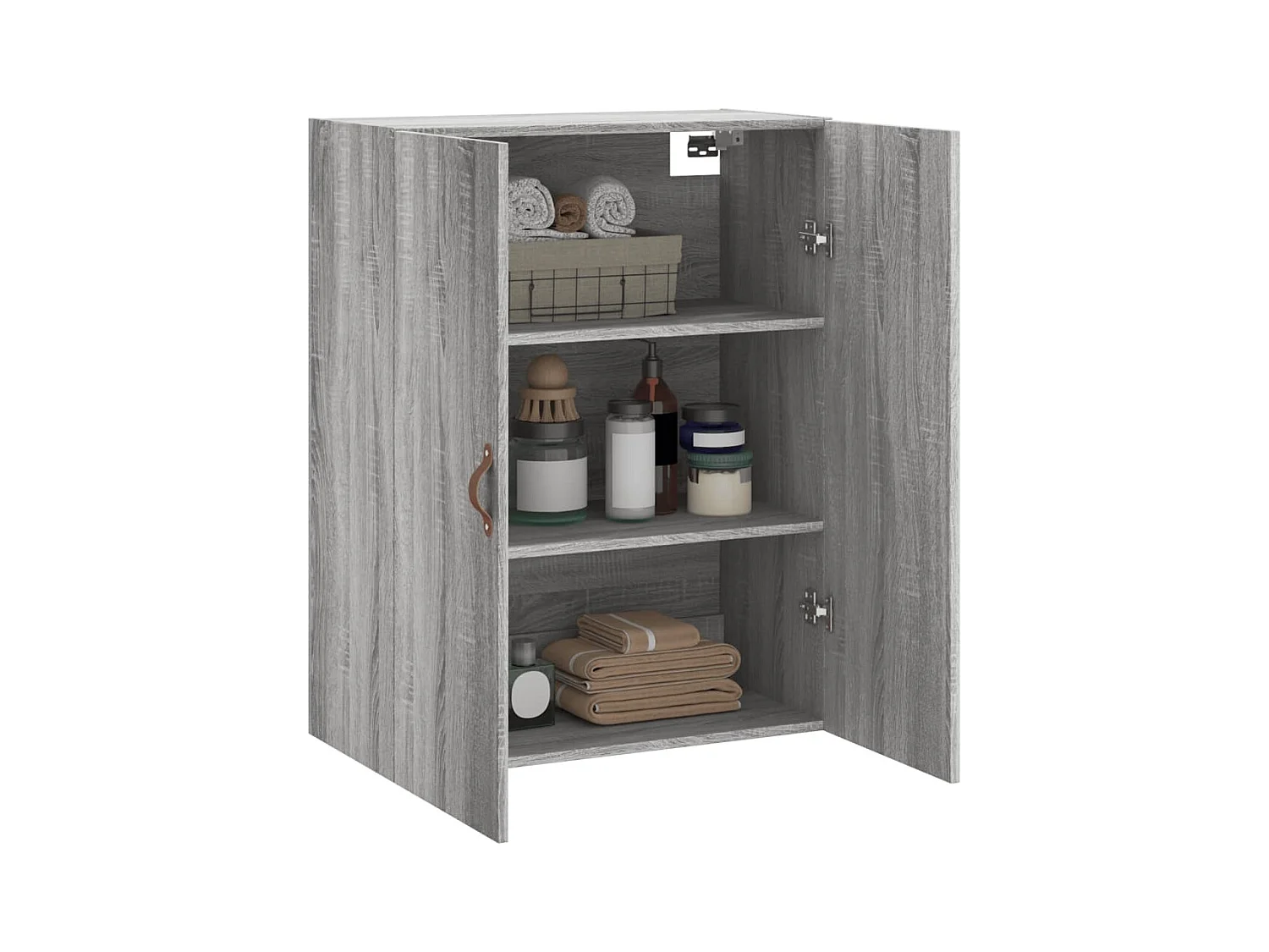 Sonoma Hängeschrank grau 69,5x34x90 cm