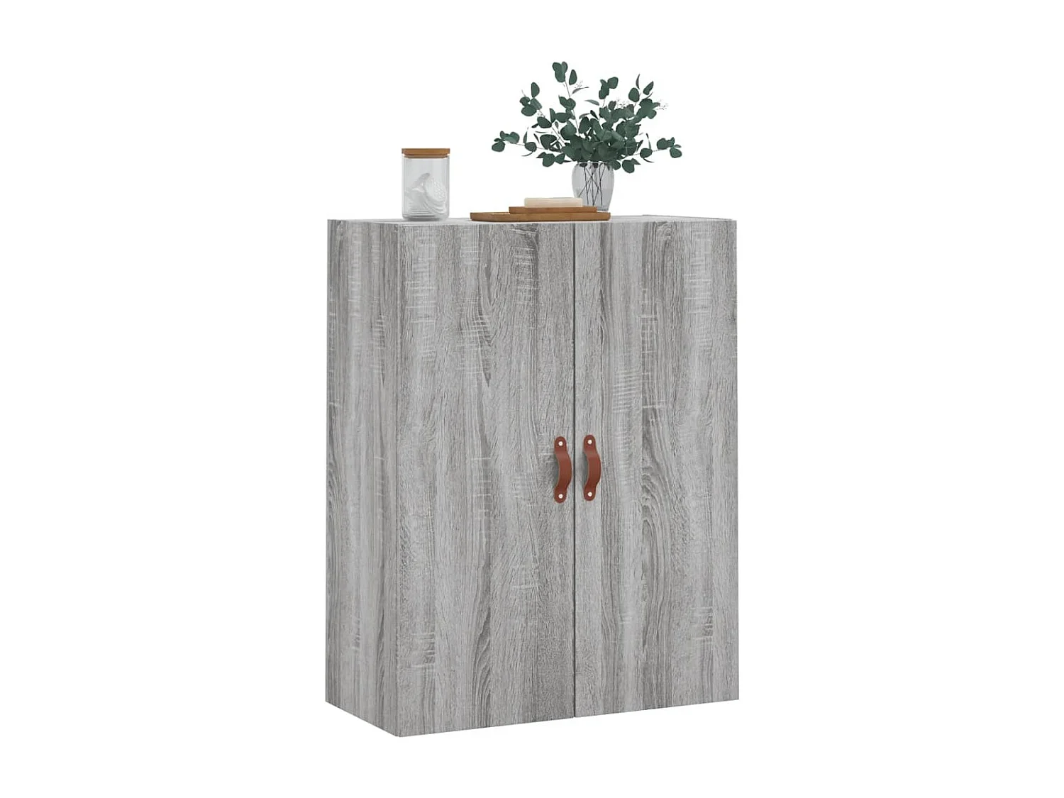 Armoire murale sonoma gris 69,5x34x90 cm