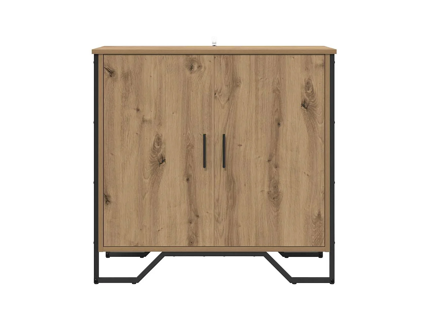 Credenza in rovere realizzata a mano 78 x 35,5 x 74,5 cm Legno ingegnerizzato