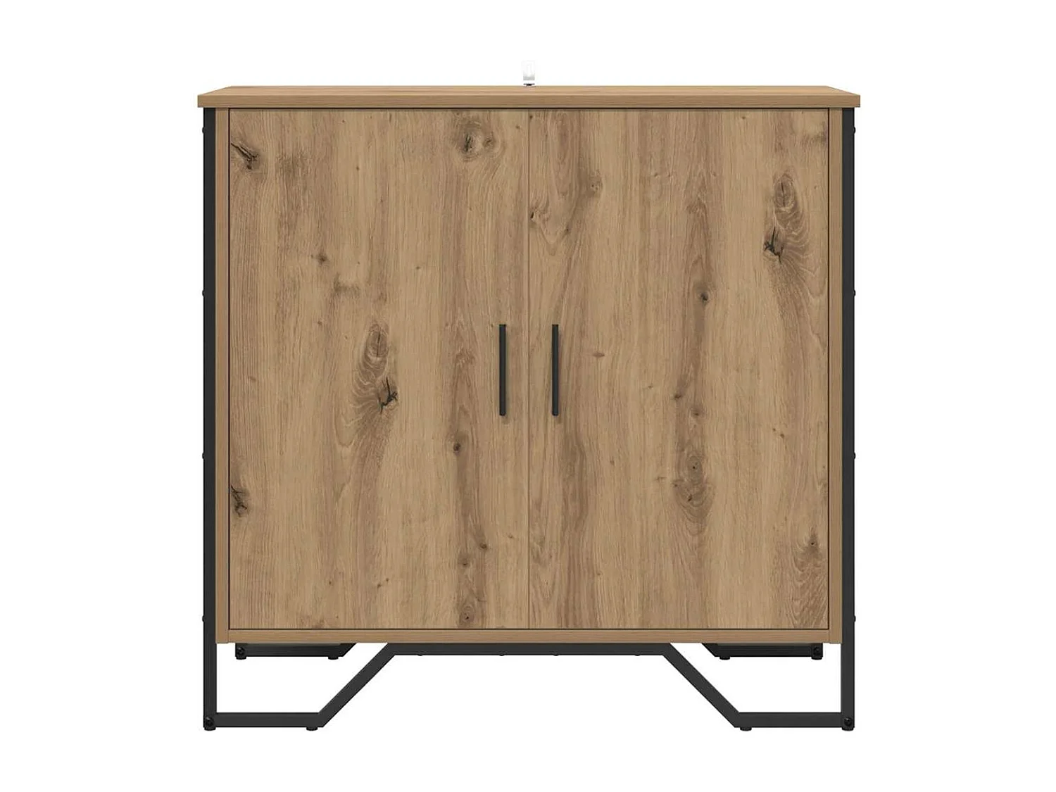 Credenza in rovere realizzata a mano 78 x 35,5 x 74,5 cm Legno ingegnerizzato