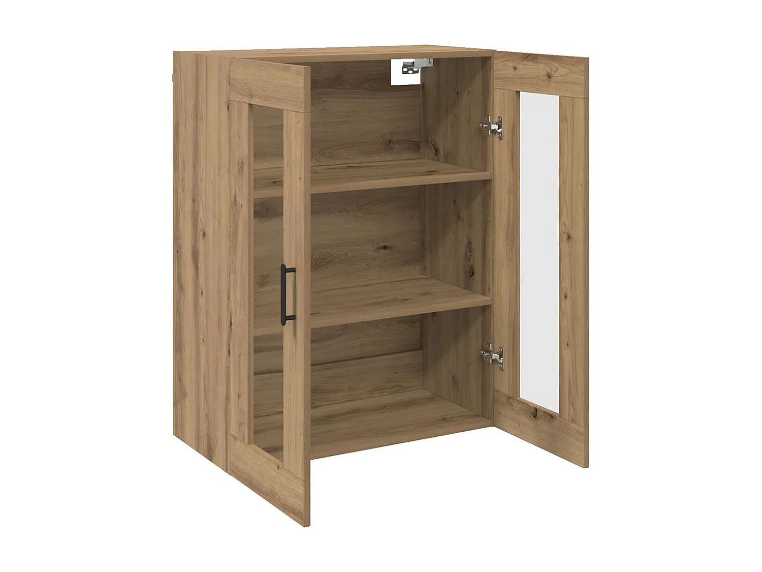 Credenza marrone 69,5 x 34 x 90 cm in legno ingegnerizzato