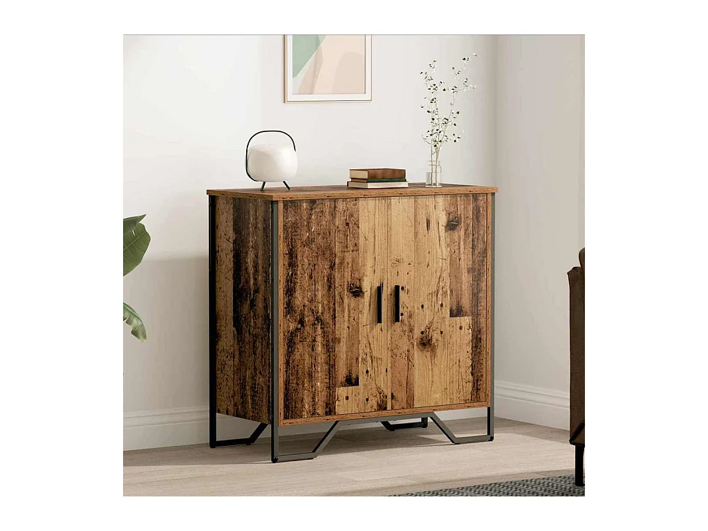 Credenza marrone 78 x 35,5 x 74,5 cm in legno ingegnerizzato