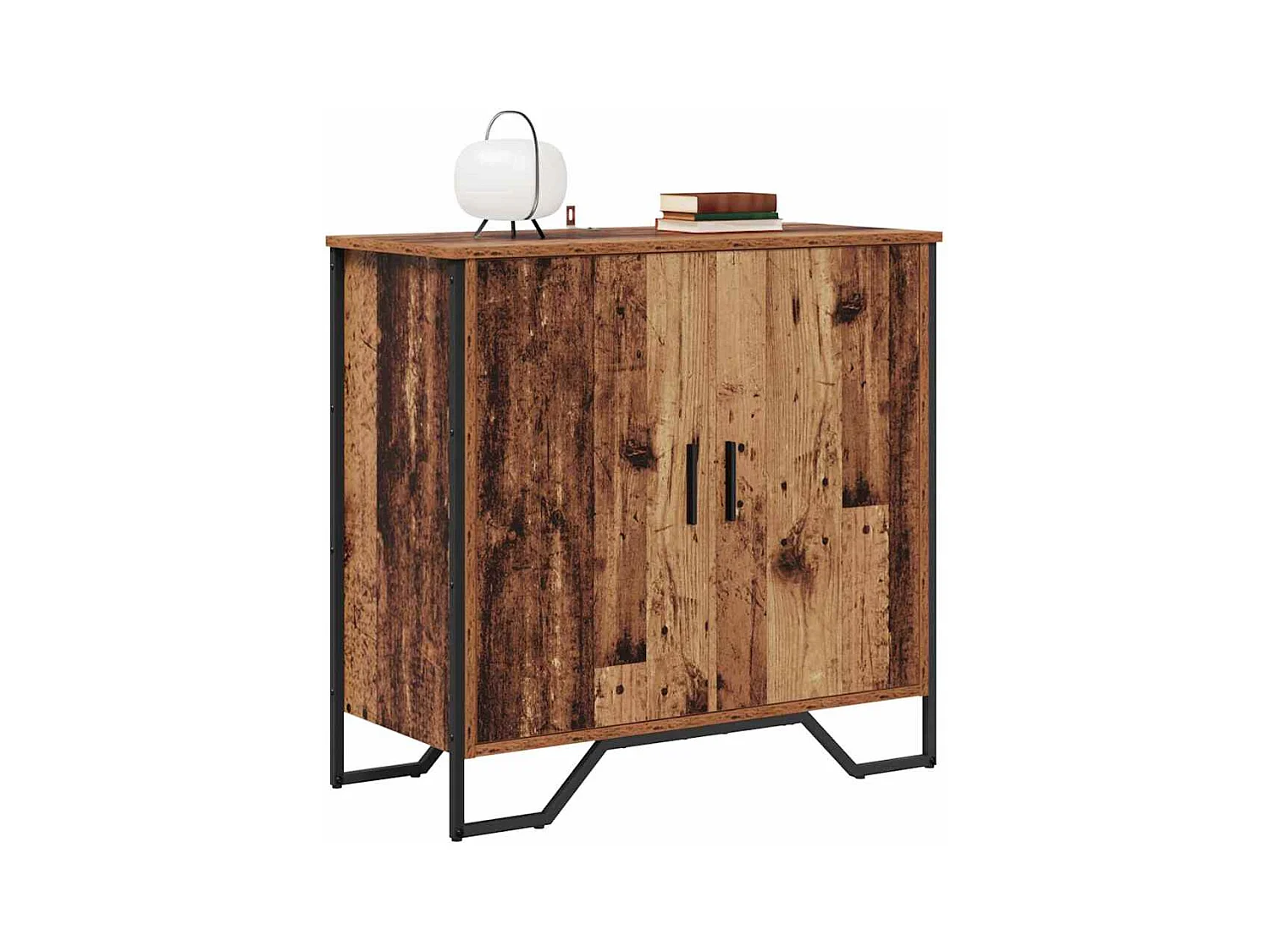 Credenza marrone 78 x 35,5 x 74,5 cm in legno ingegnerizzato