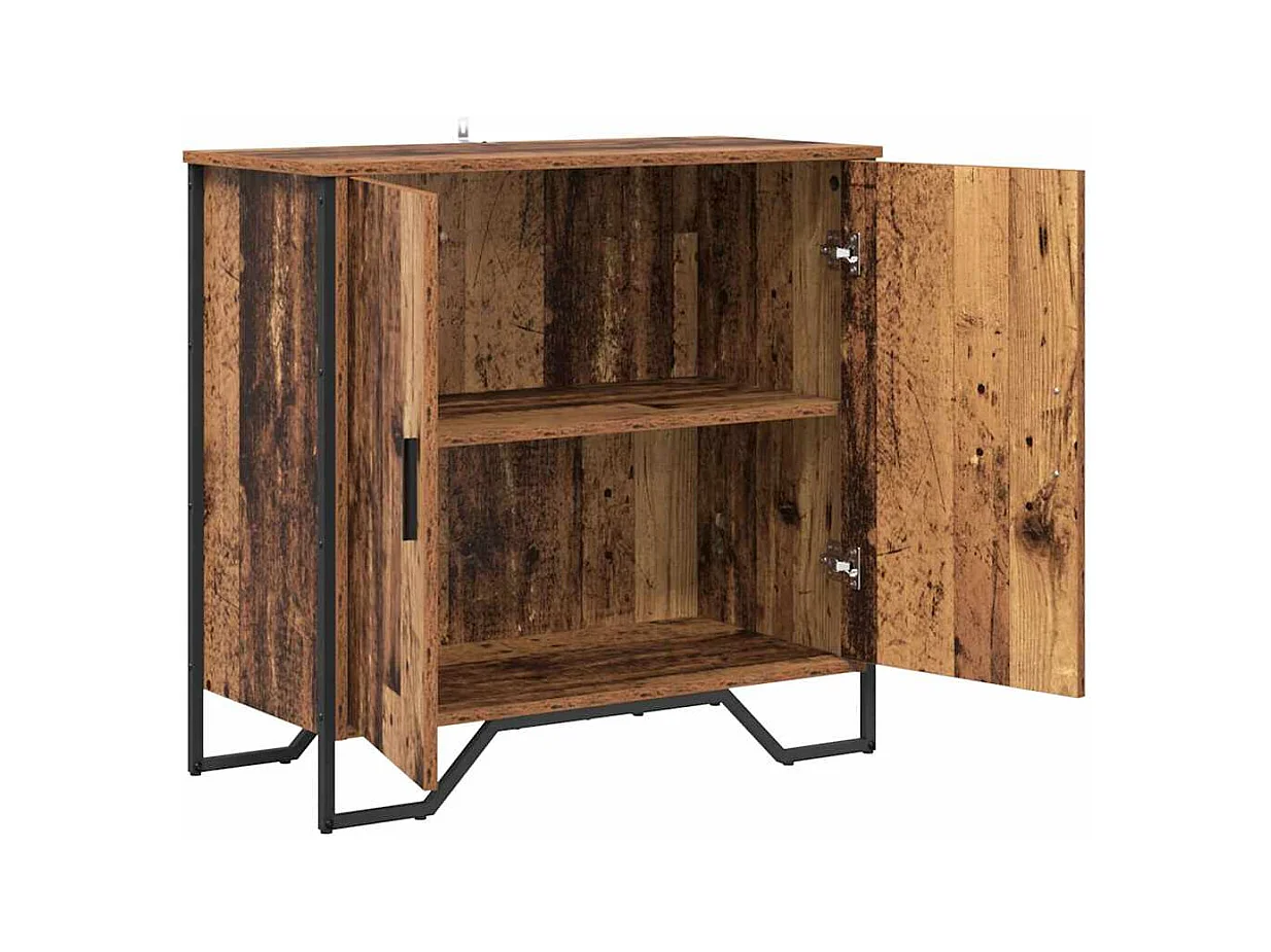 Credenza marrone 78 x 35,5 x 74,5 cm in legno ingegnerizzato