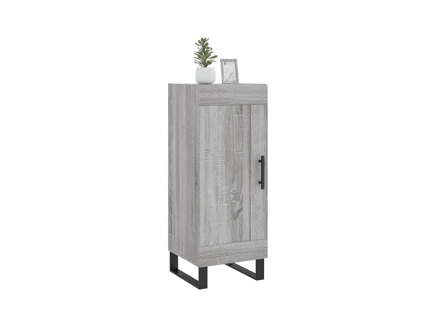 Buffet Sonoma gris 34,5x34x90 cm Bois d'ingénierie