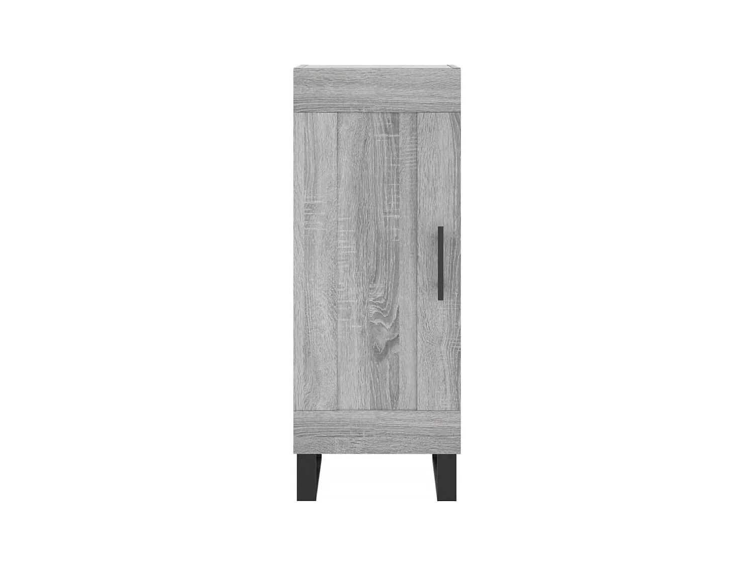 Buffet Sonoma gris 34,5x34x90 cm Bois d'ingénierie
