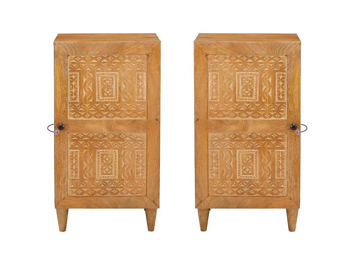 Buffet Marron clair 33,5 x 40 x 75 cm