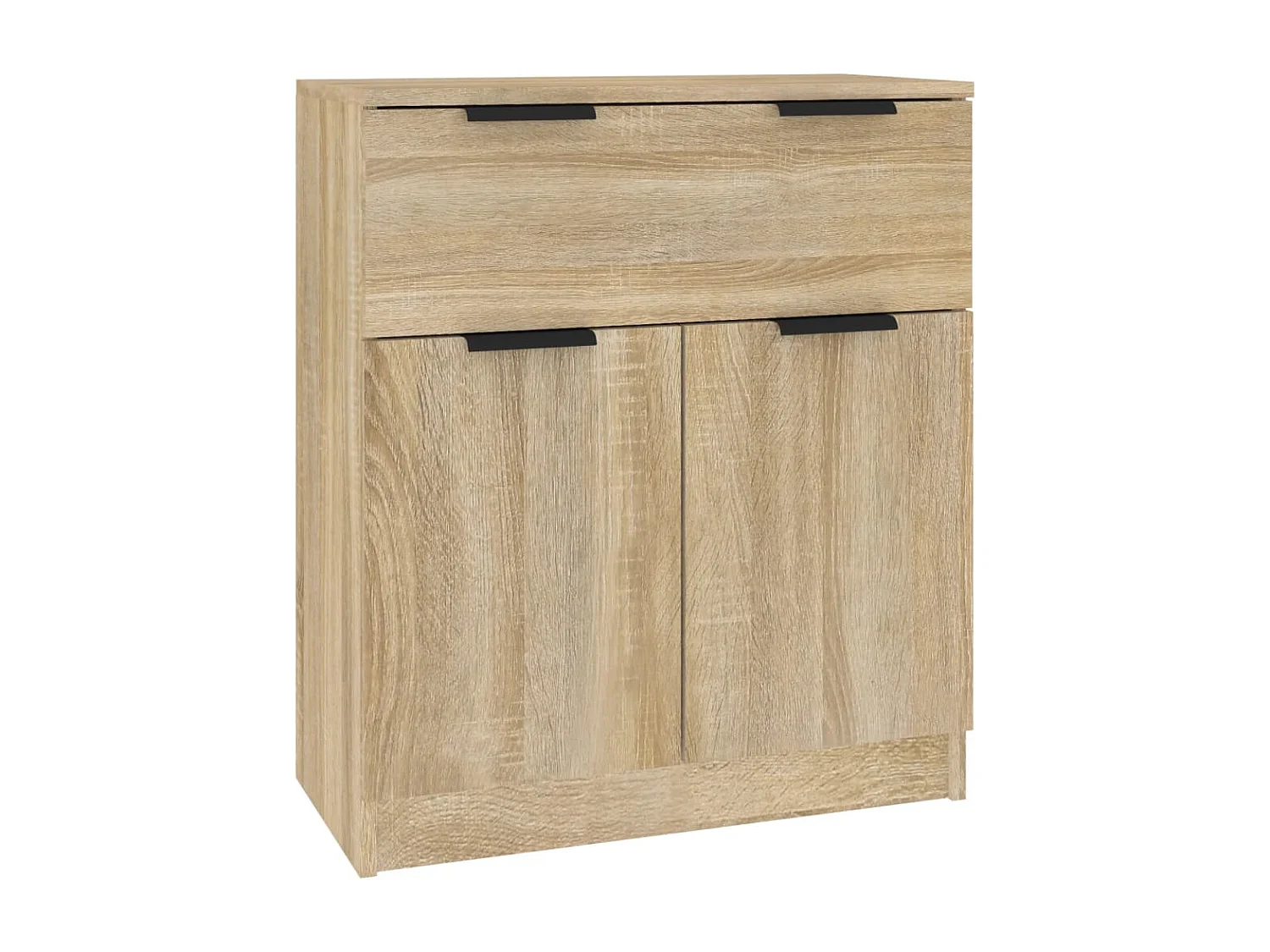 Buffets 3 pcs Chêne sonoma Bois d'ingénierie