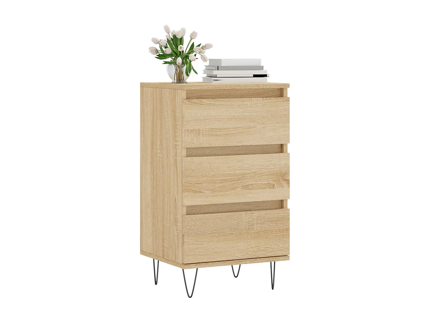 Credenza in rovere Sonoma 40x35x70 cm in legno ingegnerizzato