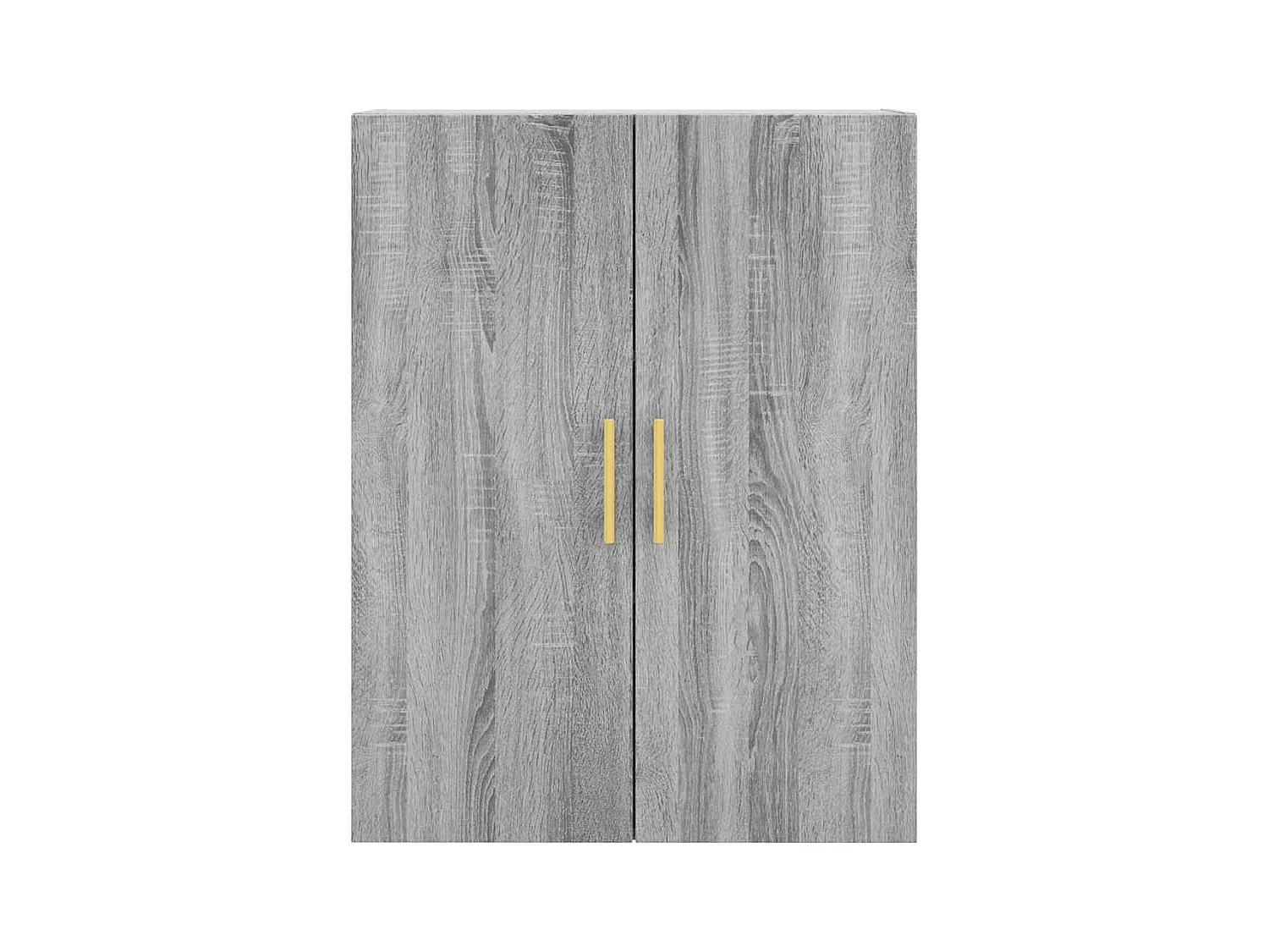 Sonoma hoog dressoir grijs 69,5x34x180 cm Technisch hout