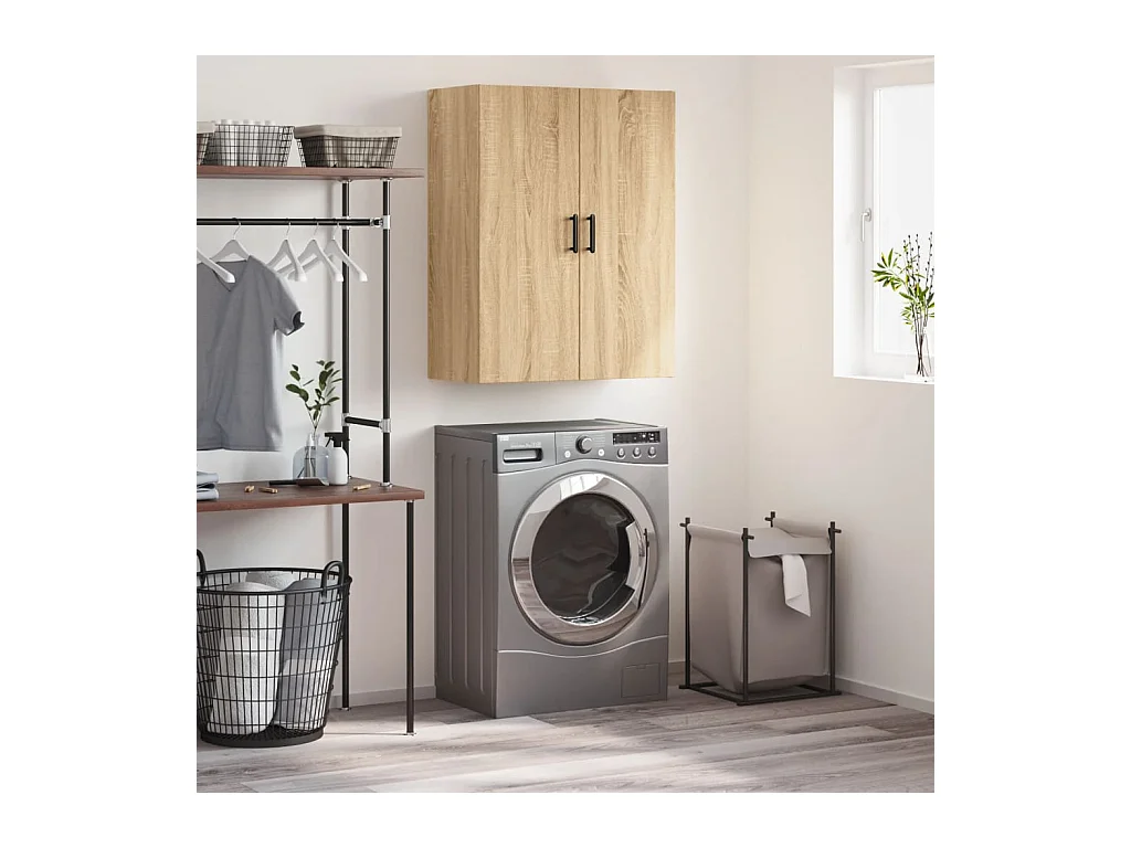 Sonoma eiken wandkast 69,5x34x90 cm