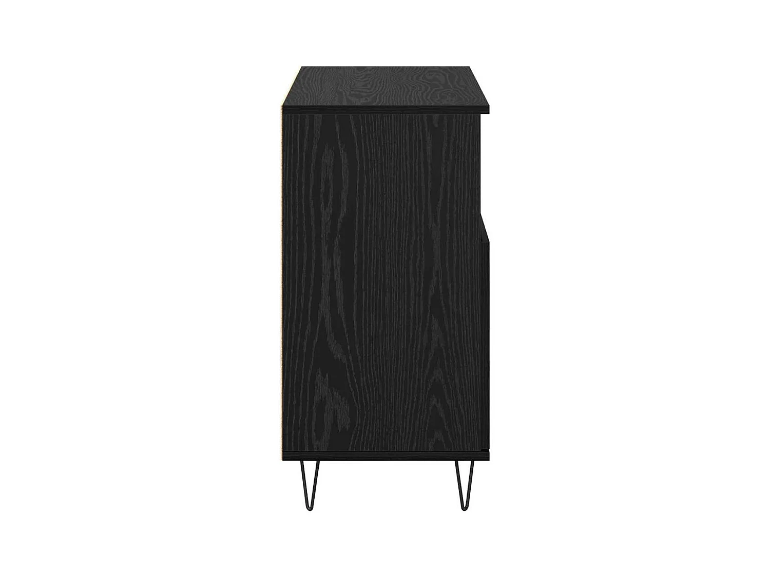 Buffet Chêne noir 60 x 35 x 70 cm Bois d'ingénierie
