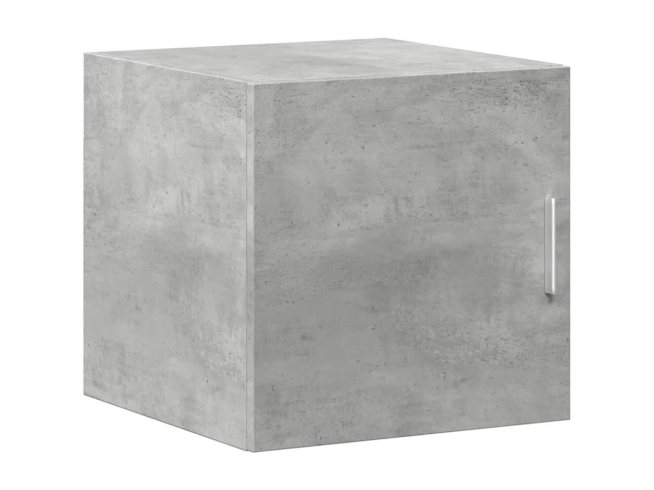 Armoire de rangement mince gris béton 40x42,5x225 cm