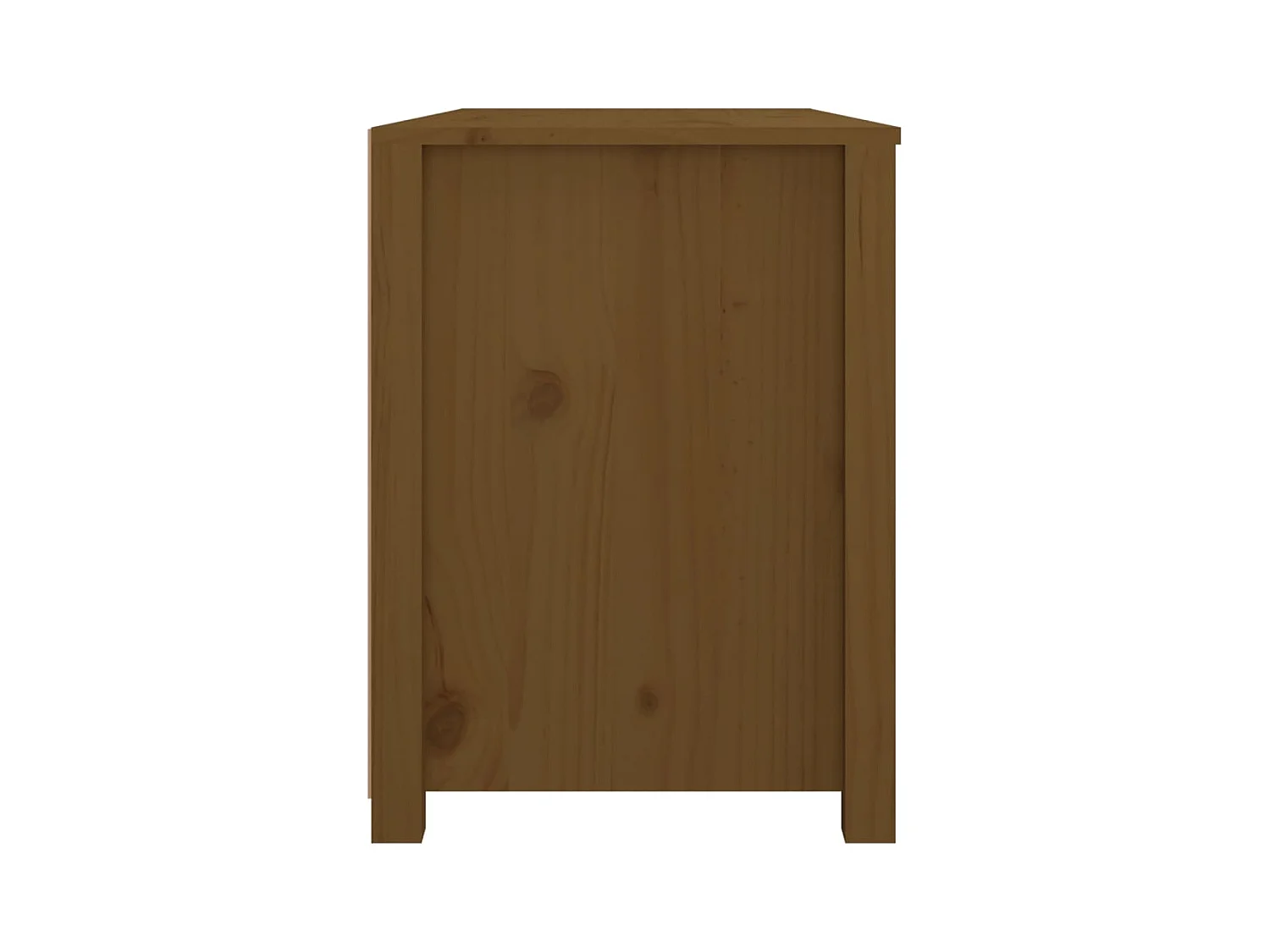 Armoire latérale Marron Miel 100x40x54 cm Bois de pin massif
