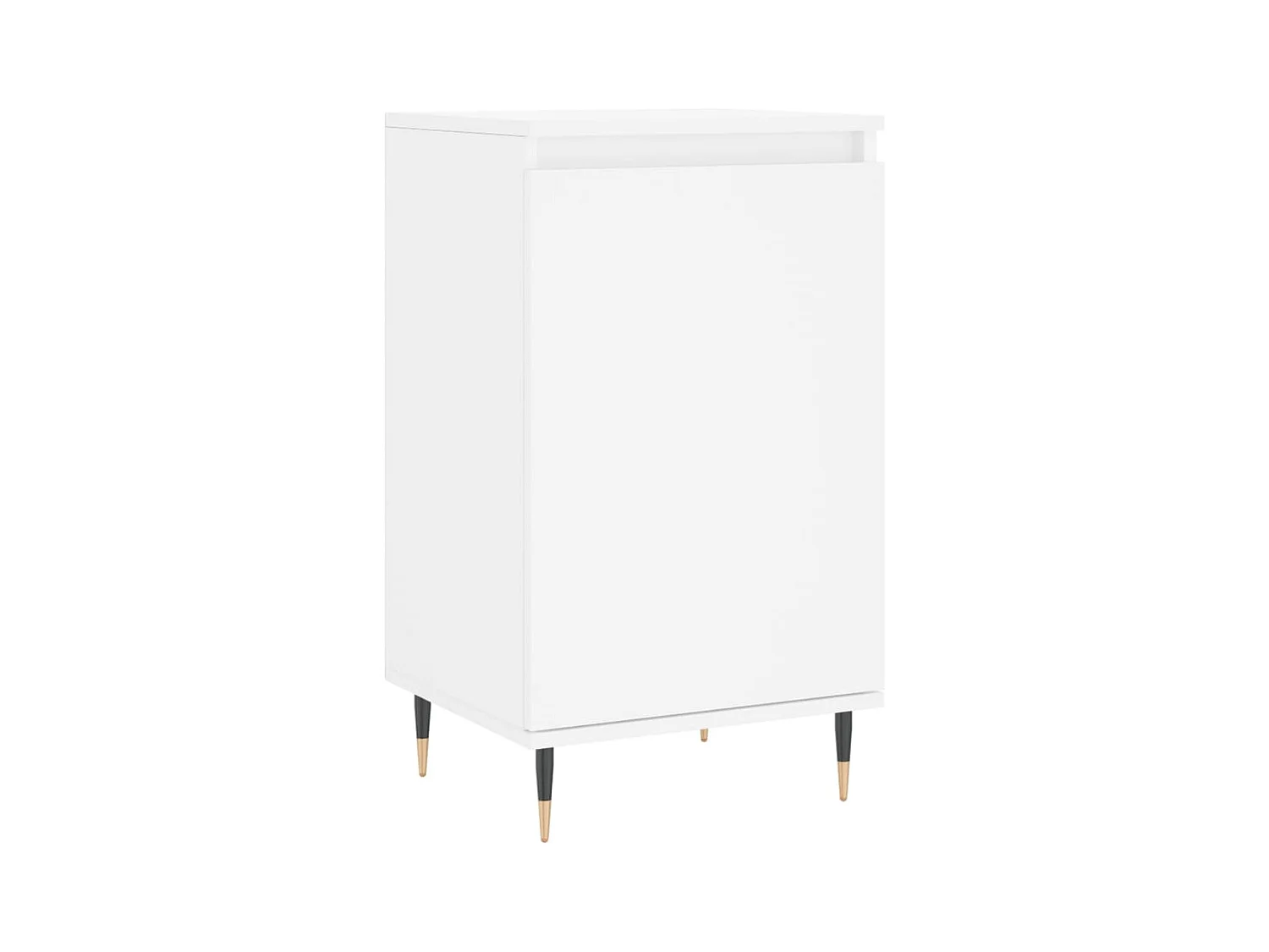 Buffets 2 pcs blanc 40x35x70 cm bois d’ingénierie