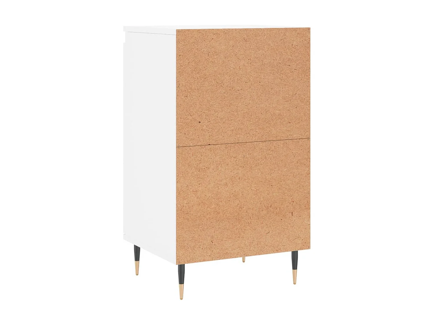 Buffets 2 pcs blanc 40x35x70 cm bois d’ingénierie