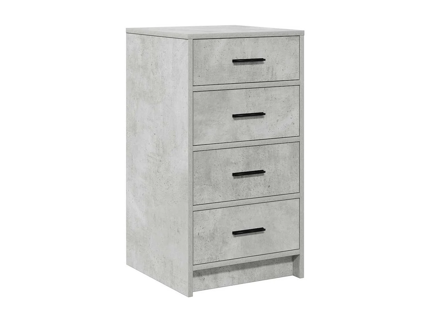 Buffet avec tiroir Gris béton 40 x 41 x 75 cm Bois d'ingénierie