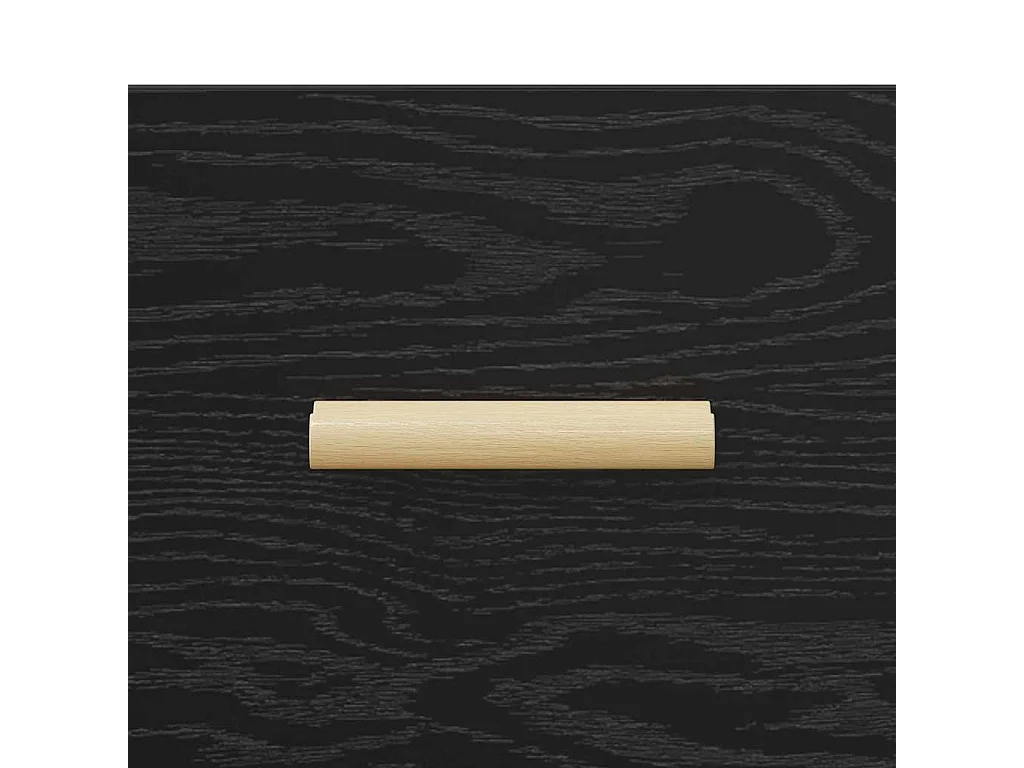 Buffet Chêne noir 34 x 69.5 x 90 cm Bois d'ingénierie