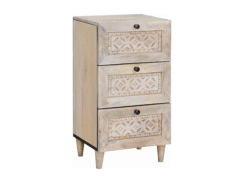 Buffet avec tiroir Blanc 33,5 x 40 x 75 cm