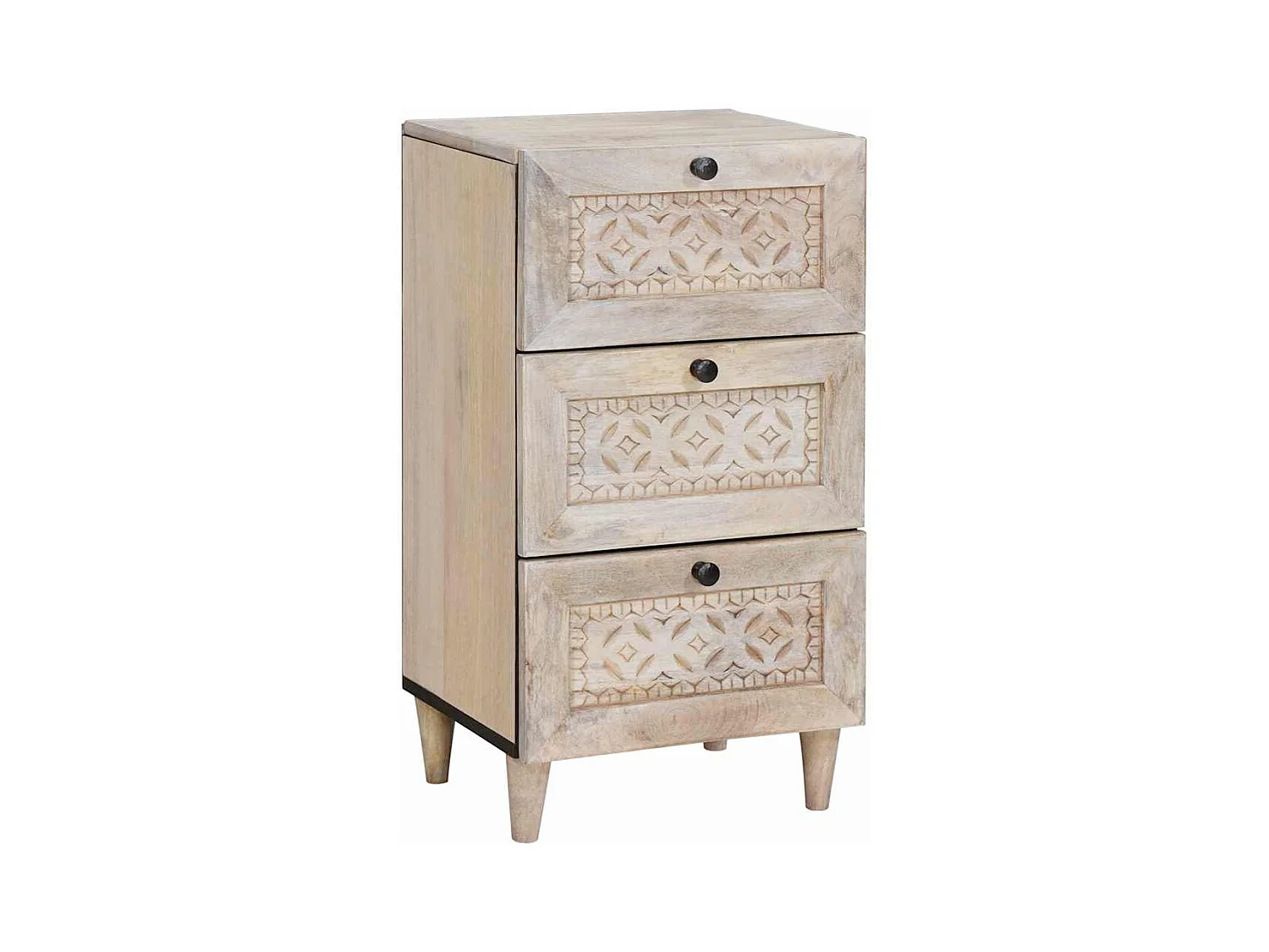 Buffet avec tiroir Blanc 33,5 x 40 x 75 cm