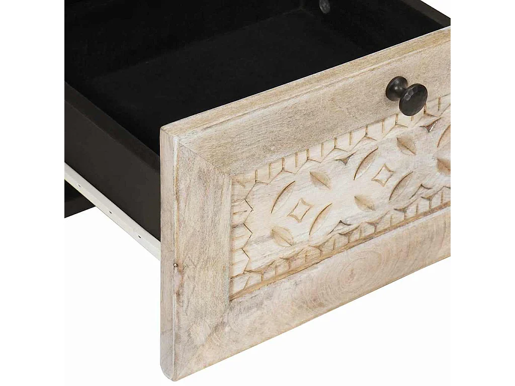 Buffet avec tiroir Blanc 33,5 x 40 x 75 cm