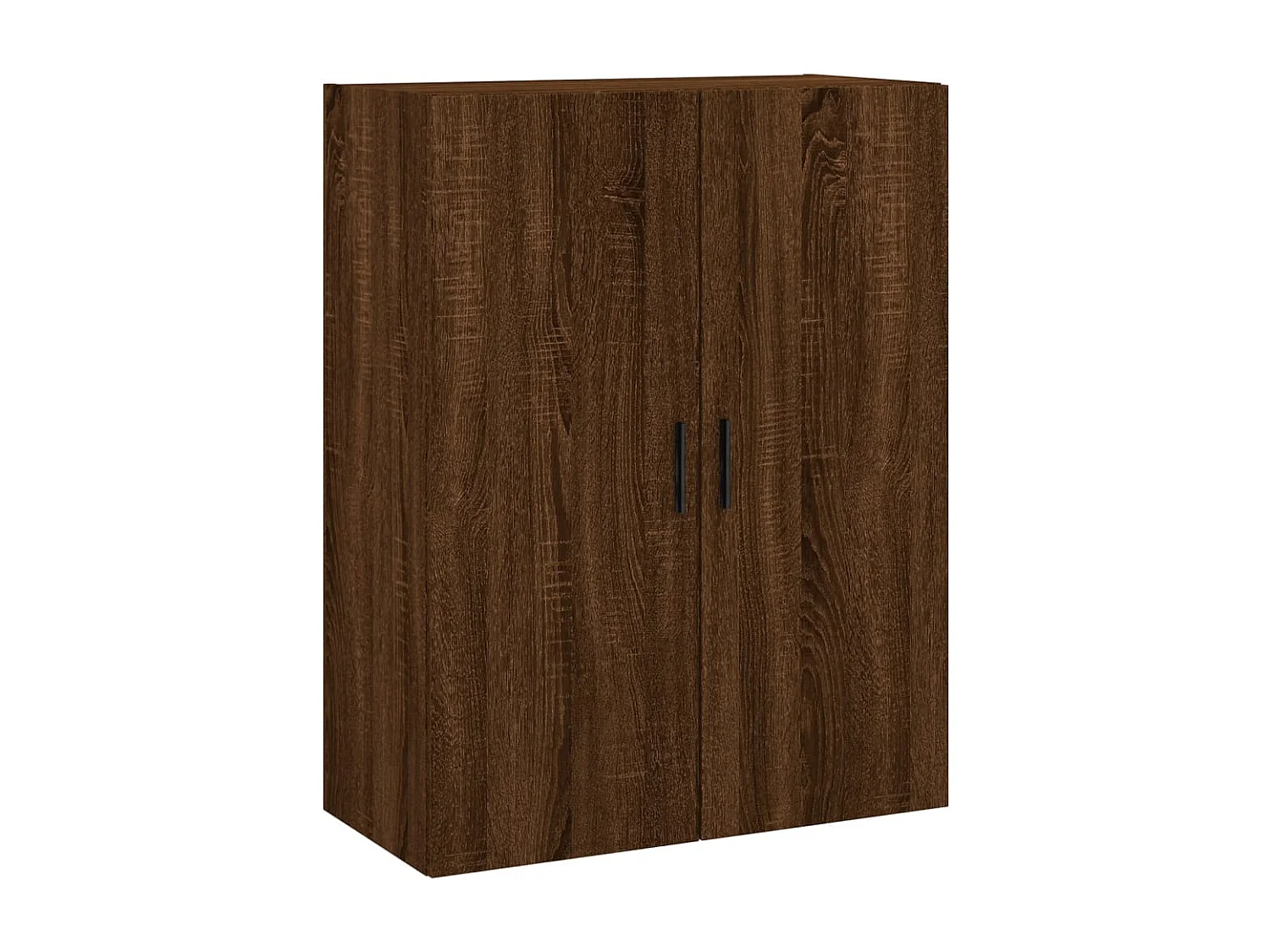 Pensili 2 pezzi, rovere marrone, 69,5x34x90 cm
