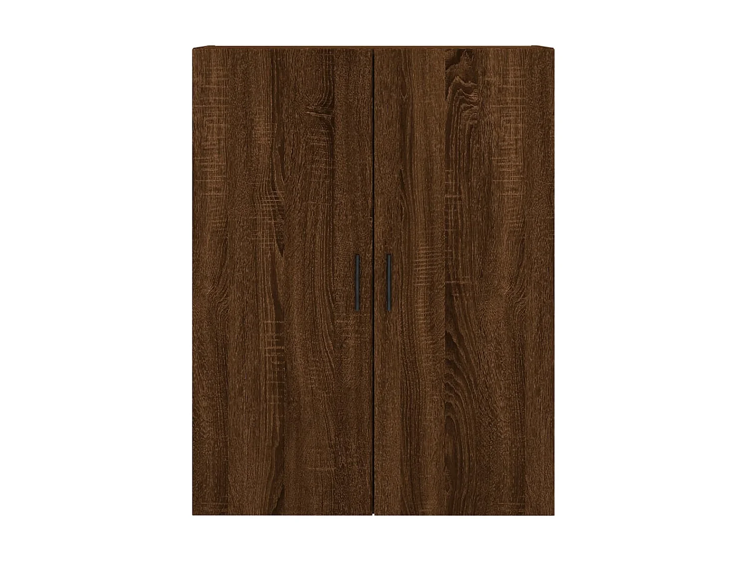 Pensili 2 pezzi, rovere marrone, 69,5x34x90 cm