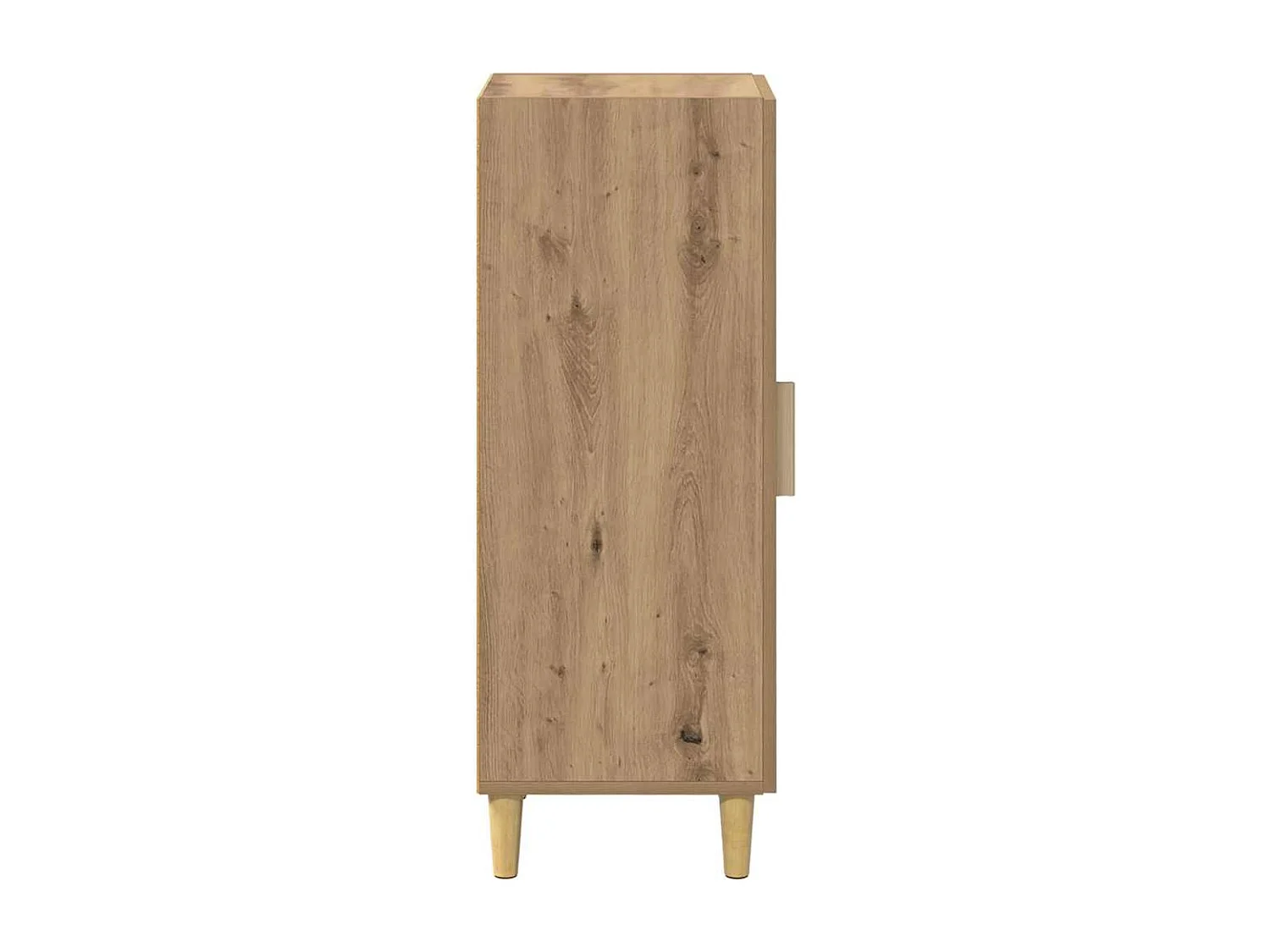 Handgemaakt eikenhouten dressoir 34,5 x 34 x 90 cm Technisch hout