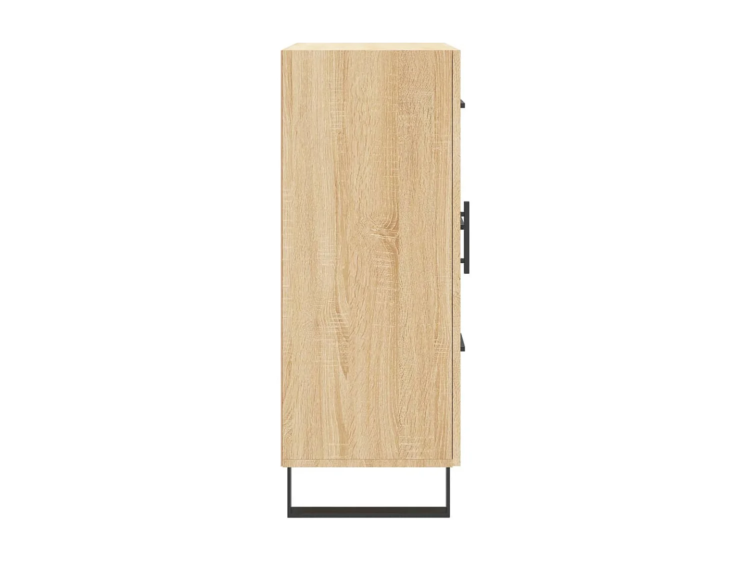Buffet chêne sonoma 69,5x34x90 cm bois d'ingénierie