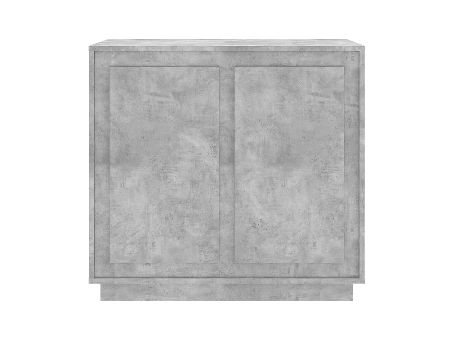 Credenza grigio cemento 80x34x75 cm in legno ingegnerizzato