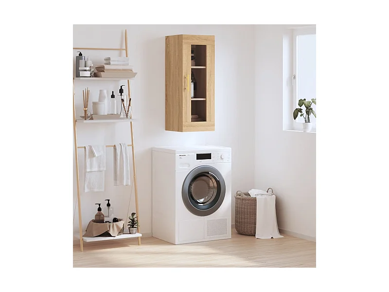 Pensile in rovere Sonoma 34,5x34x90 cm